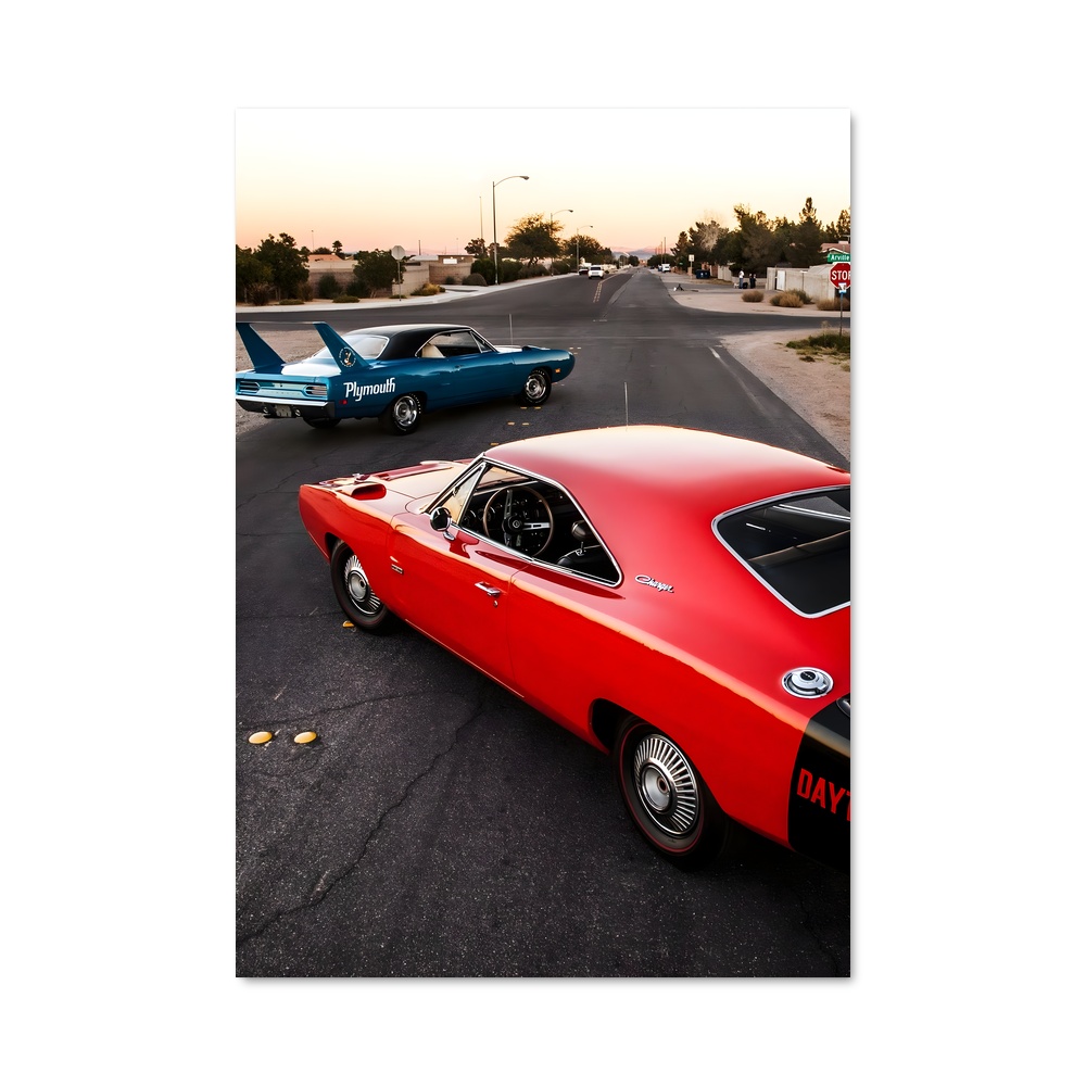 Poster Daytona Rouge